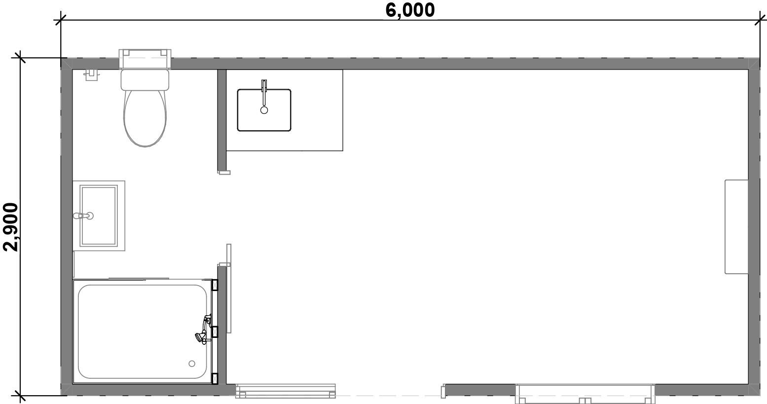 6.0 x 2.9 Unit w bathroom - edited