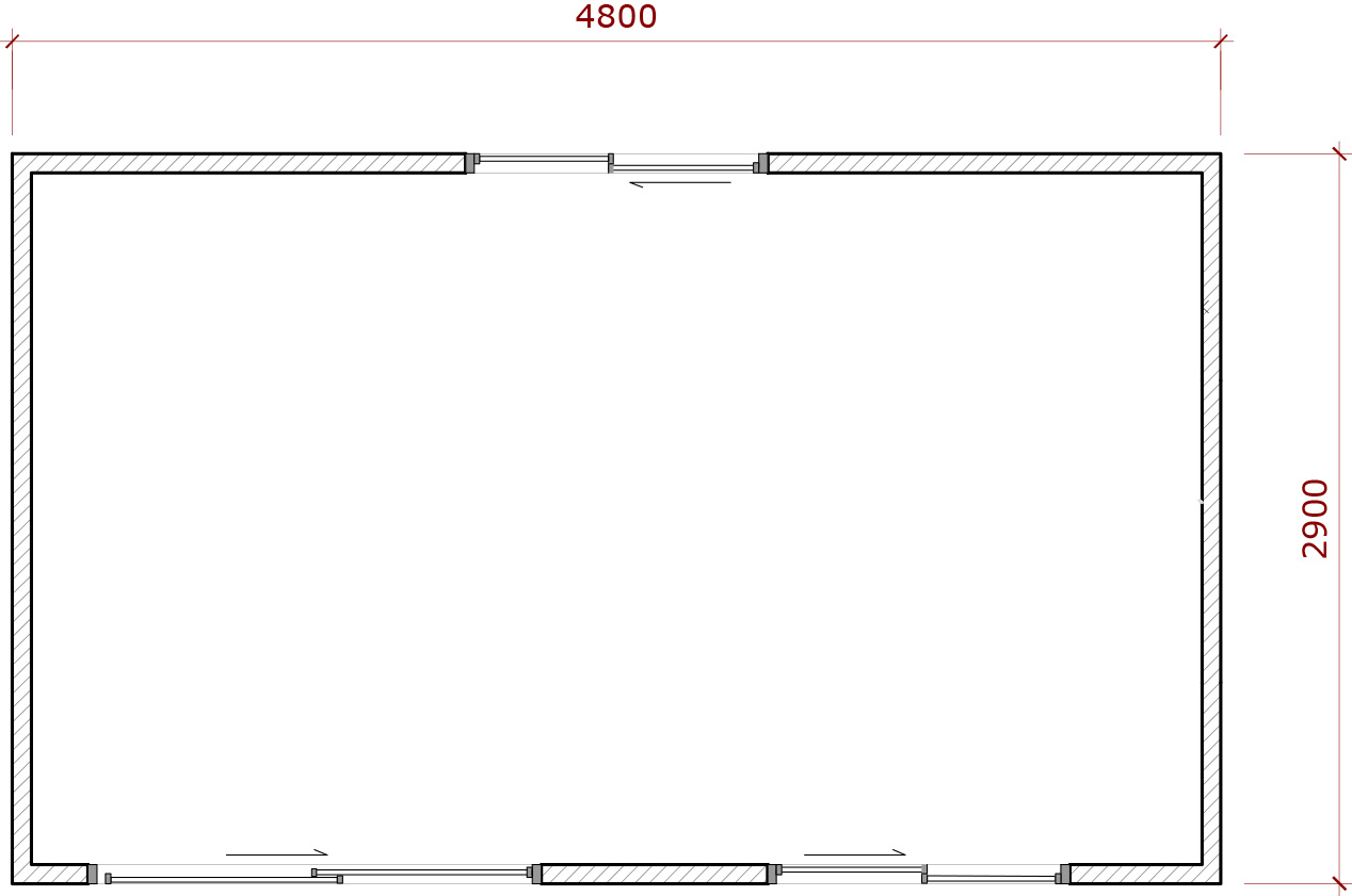 Portabuild - 4.8m x 2.9m - Standard Unit - 12-03-2016-FP